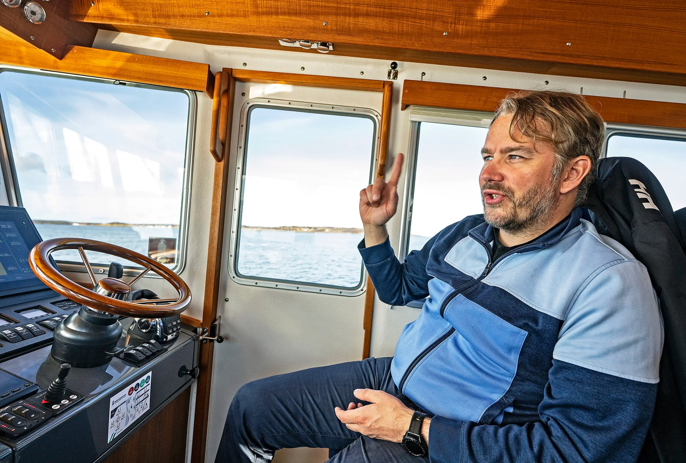 Zalmkweker Alf op Kvaroy