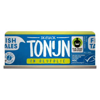 Skipjack tonijn in olijfolie